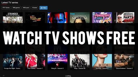 Watch TV shows online 